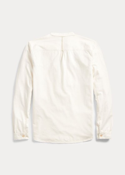 Men's Ralph Lauren Jersey Band-Collar Shirts | 347018ZYX